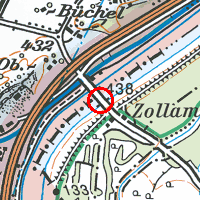 Kartenausschnitt, Klicken um zum Vorarlberg Atlas zu gelangen