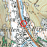 Kartenausschnitt, Klicken um zum Vorarlberg Atlas zu gelangen